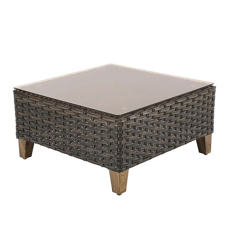 Latitude Run® Wicker Dining Room Coffee Table & Reviews Wayfair